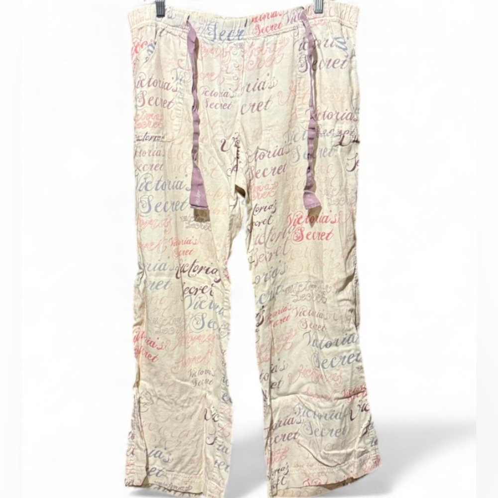 💰BOGO FREE VS Logo Print Pajama Lounge Pants